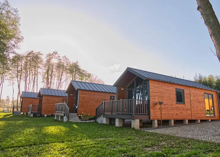 Przystan Nad Zatoka - Osada Hébergement de vacances Lubieszewo (Drawsko)