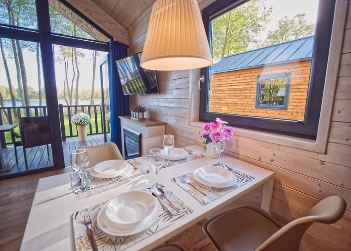 Semesterbostad Przystan Nad Zatoka - Osada Lubieszewo (Drawsko)